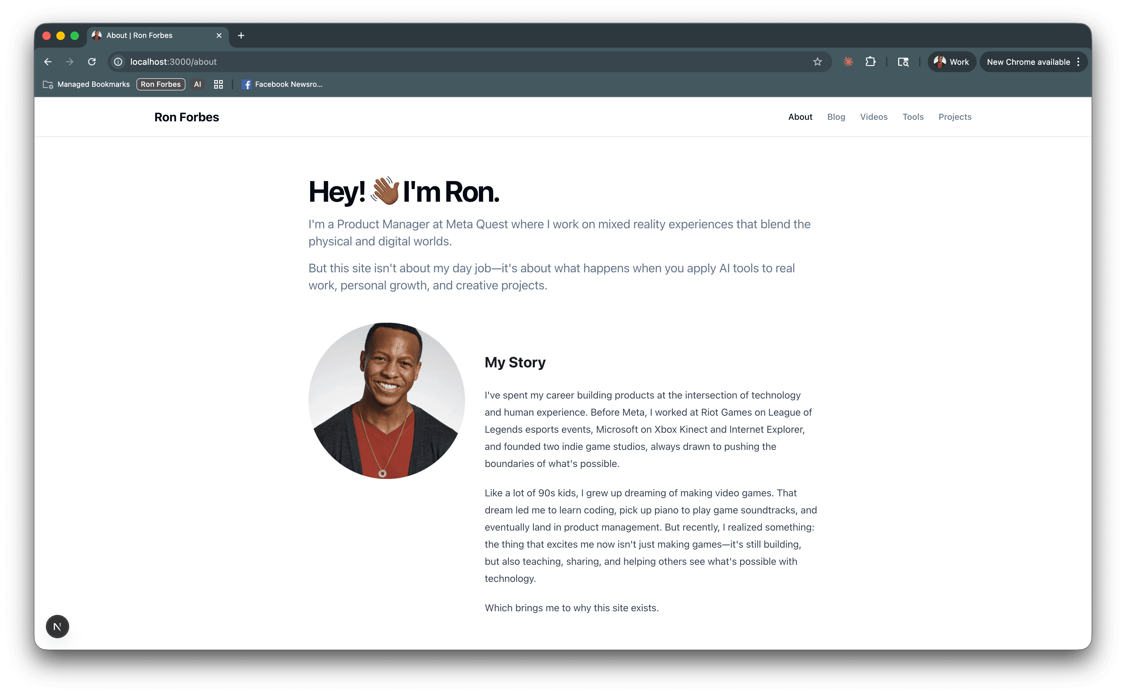 Welcome to the New RonForbes.com (I Vibe Coded the Whole Thing)